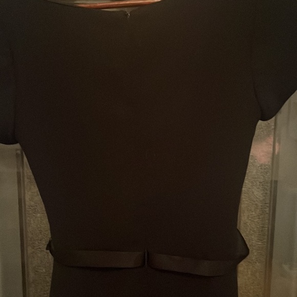 black dress rhinestone belt. hidden back zip one side belt loop need to sew on - Picture 6 of 7